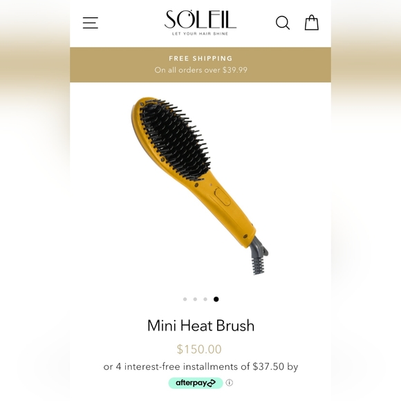 soleil hair dryer brush